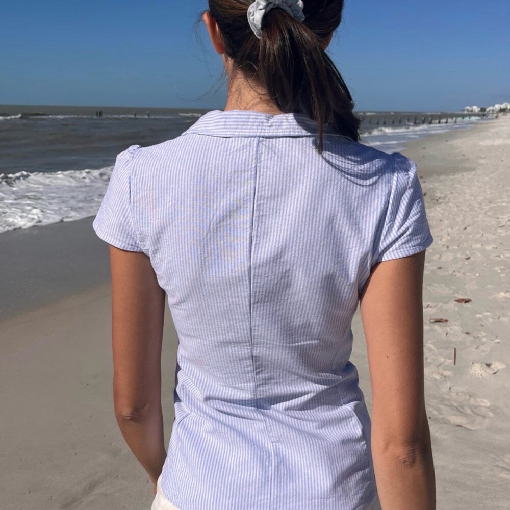 Brandy Melville “Rue Stripe Top” - Picture 4 of 4